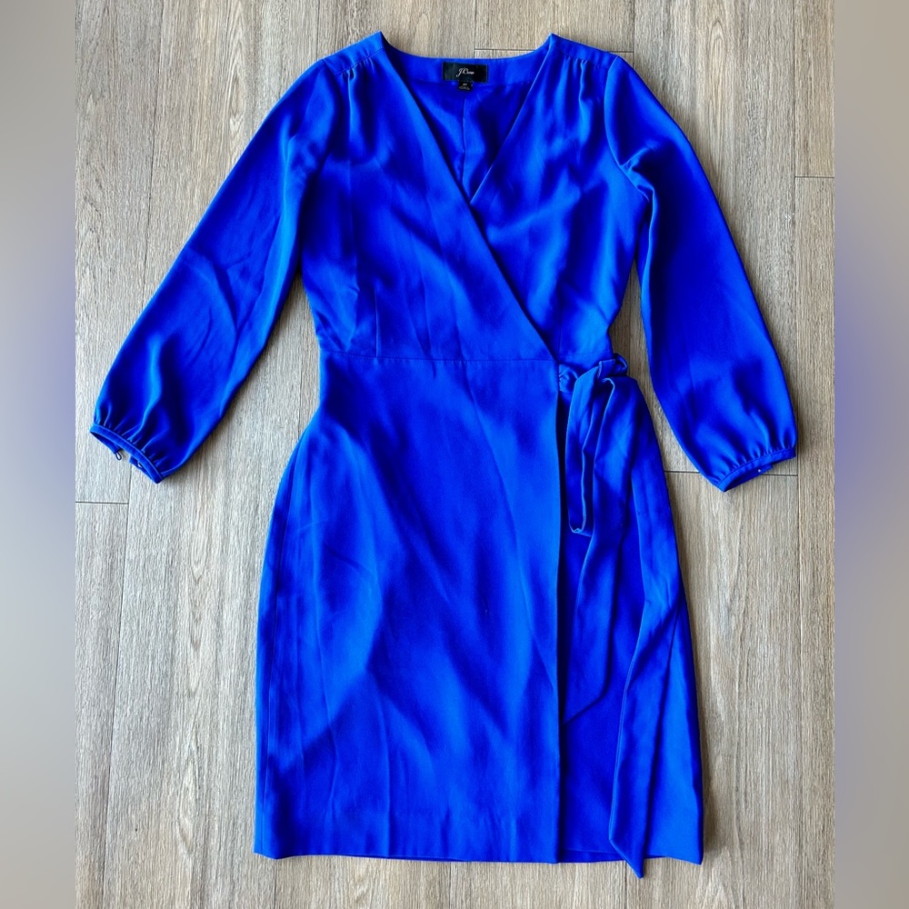 J Crew Tall Wrap Dress